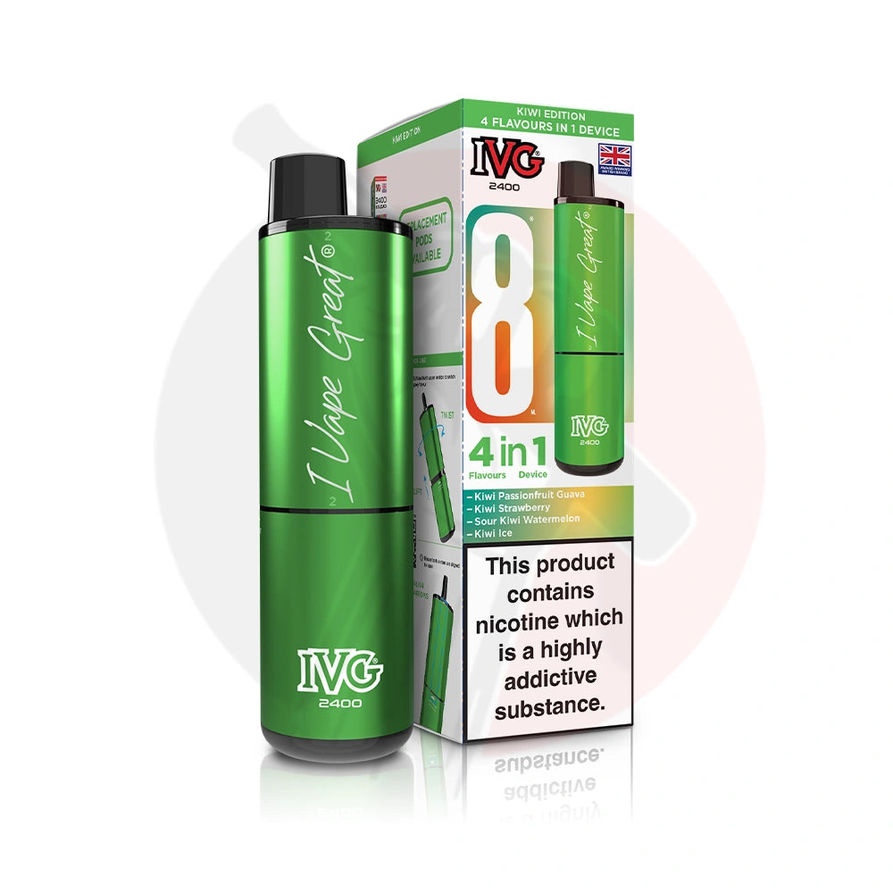 IVG 2400 4 in 1 Rechargeable Prefilled Kit