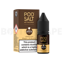 Lemon Cake 10ml Nic Salt E-Liquid by Fusion Pod Salt