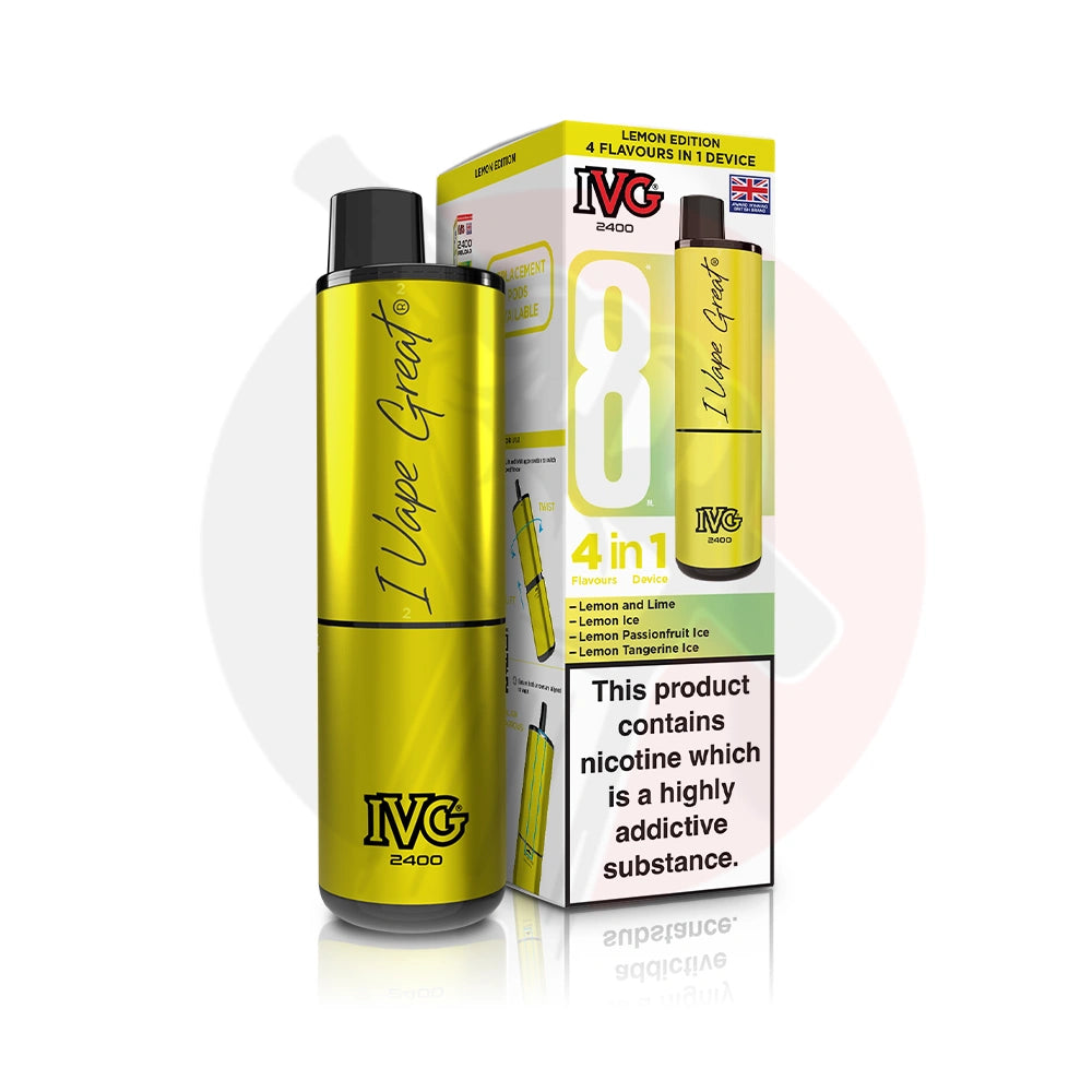 IVG 2400 4 in 1 Rechargeable Prefilled Kit