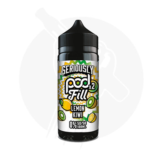 Lemon Kiwi Shortfill E-Liquid by Seriously Pod Fill x2