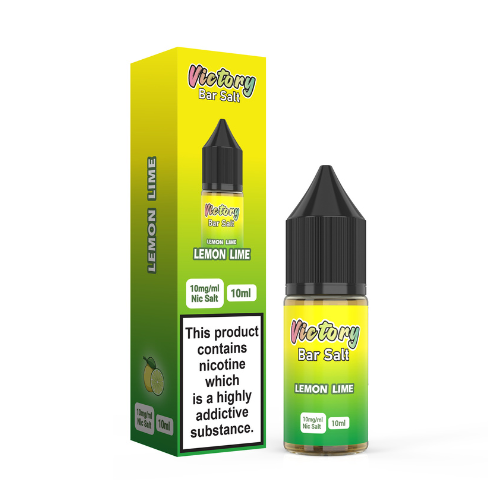 Lemon Lime 10ml Bar Salt Nic Salt E-Liquid By Victory Juice