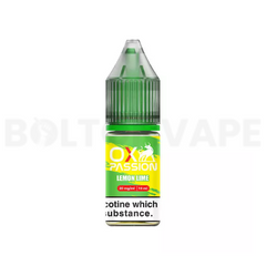 Lemon Lime 10ml Nic Salt E-Liquid By OX Passion