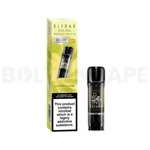 Elfbar Elfa Pro Pods Lemon & Lime Prefiiled