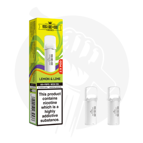 Lemon & Lime SKE Crystal 600 Pro Prefilled Pods