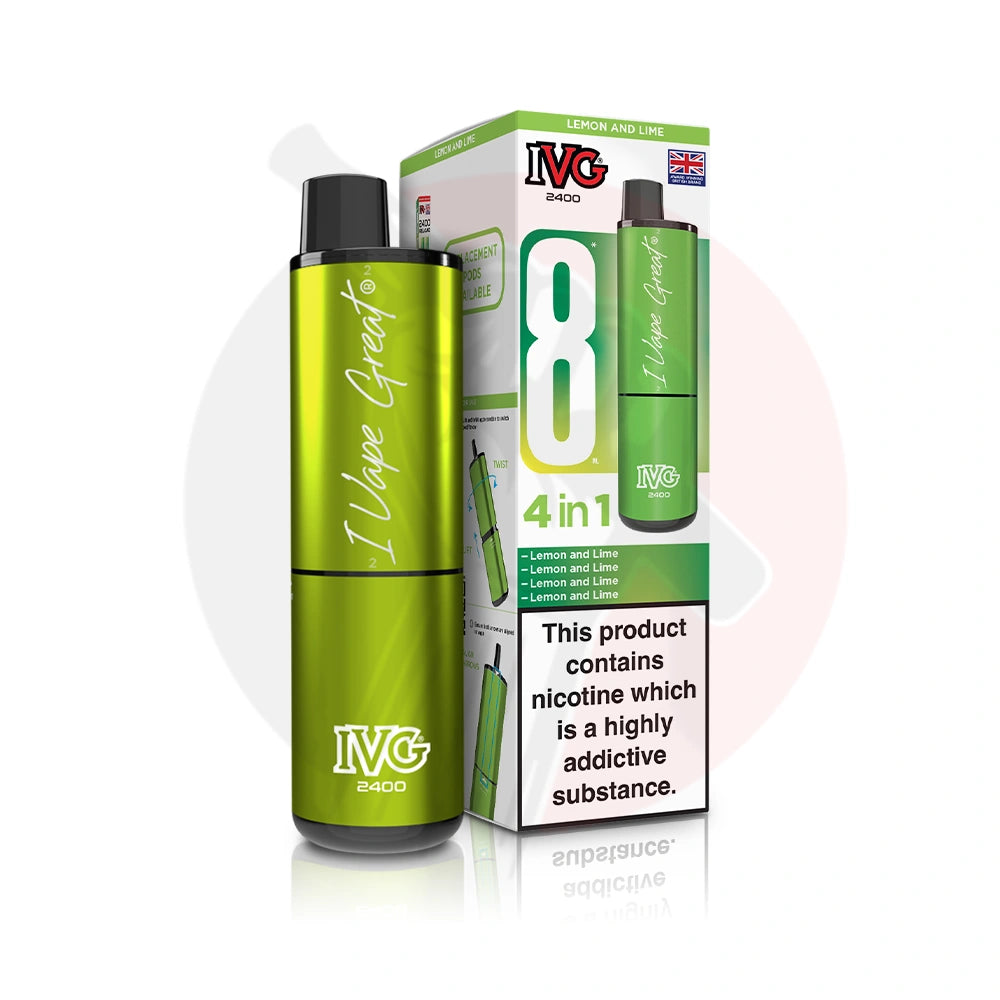 IVG 2400 4 in 1 Rechargeable Prefilled Kit