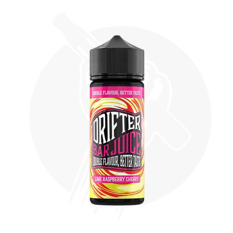 Lime Raspberry & Cherry Shortfill E-Liquid By Drifter Bar Juice