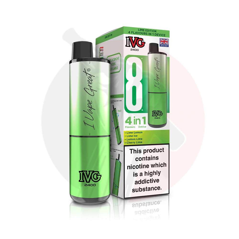 IVG 2400 4 in 1 Rechargeable Prefilled Kit