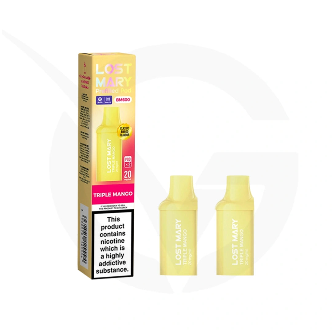 Triple Mango Lost Mary BM600 Prefilled Pods