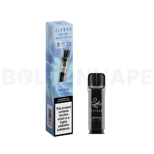 Elfbar Elfa Pro Pods Mad Blue Prefilled