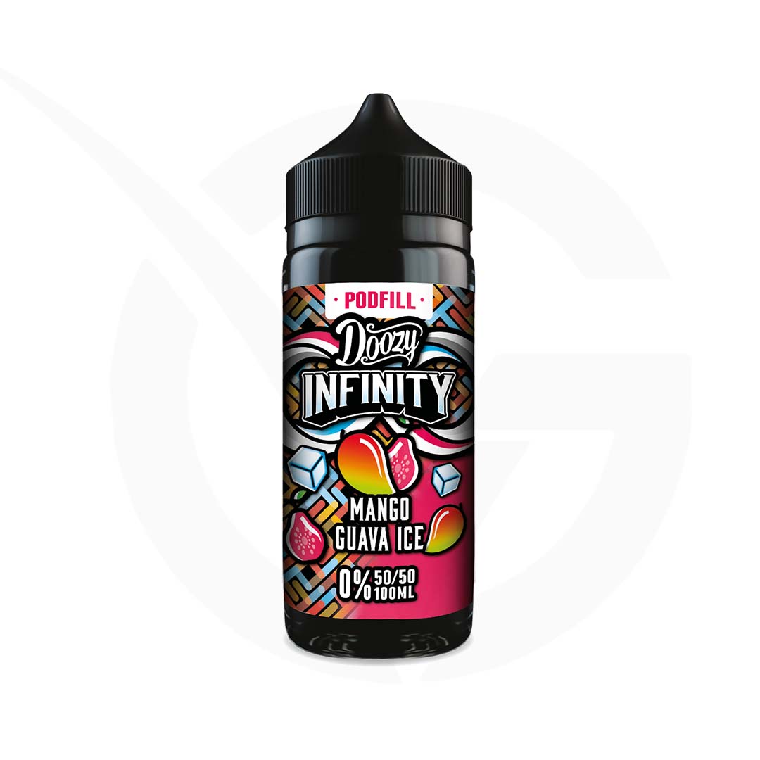 Mango Guava Ice 50/50 100ml Shortfill Doozy Infinity Pod Fill