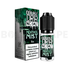 Menthol Mist 10ml Nic Salt E Liquid Double Drip