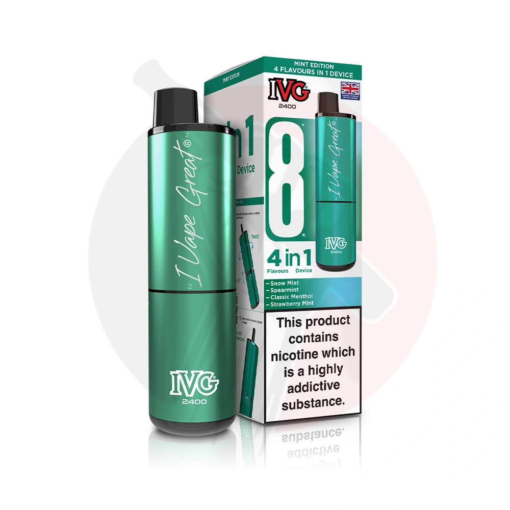 IVG 2400 4 in 1 Rechargeable Prefilled Kit