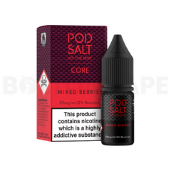 Mixed Berries 10ml Nic Salt E-Liquid by Core Pod Salt