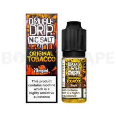 Original Tobacco 10ml Nic Salt E Liquid Double Drip
