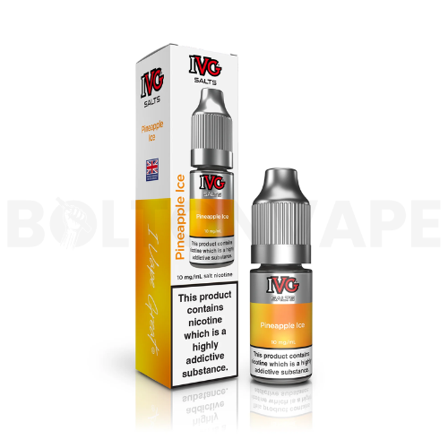 Pineapple Ice 10ml Nic Salt E-Liquid By IVG