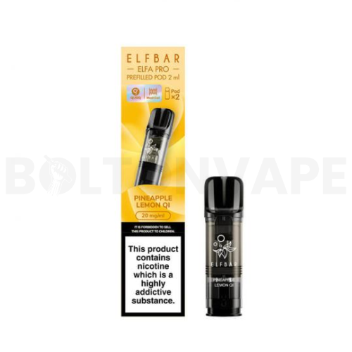 Elfbar Elfa Pro Pods pineapple Lemon QI prefilled