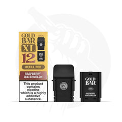Raspberry Watermelon Gold Bar XL Refill Pods