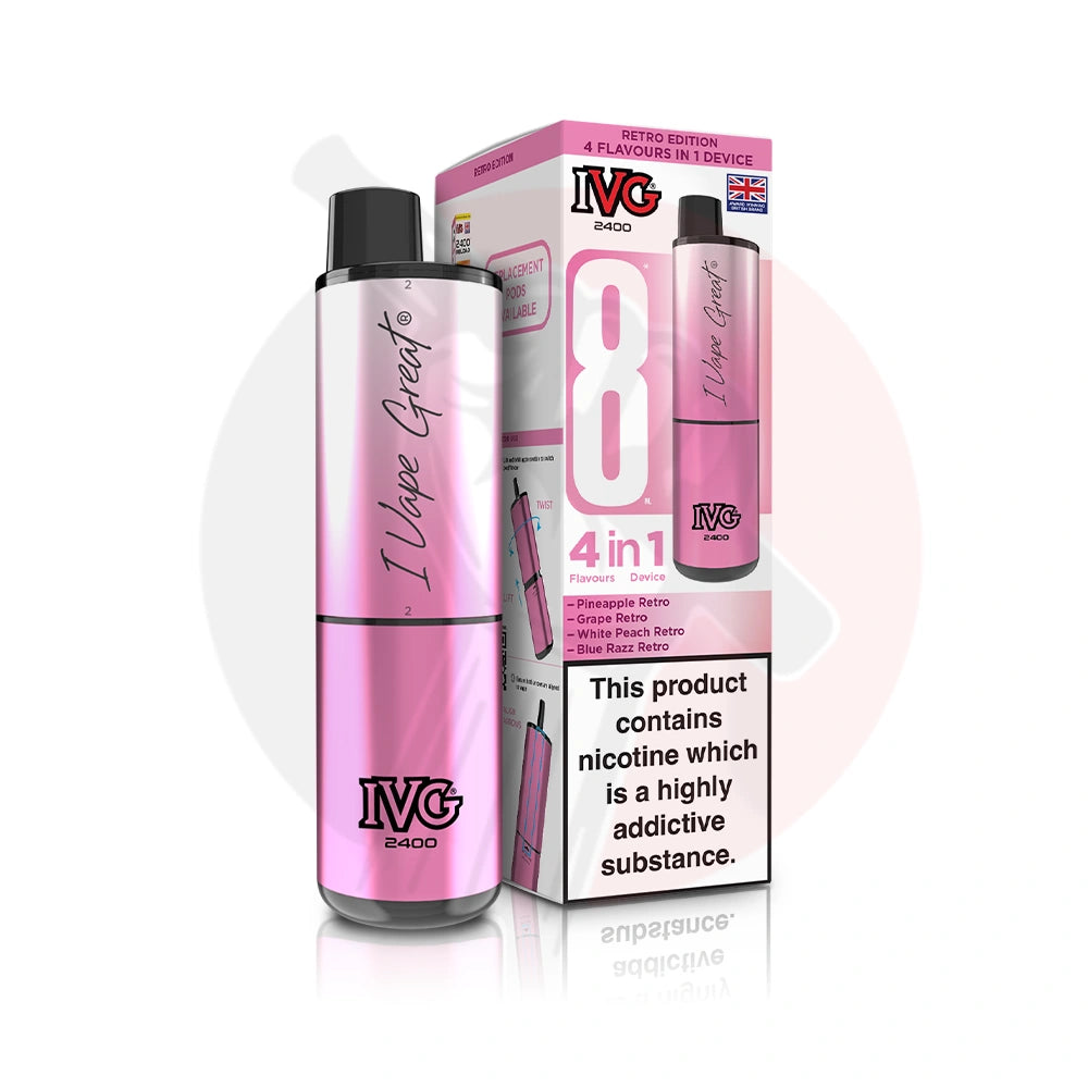 IVG 2400 4 in 1 Rechargeable Prefilled Kit