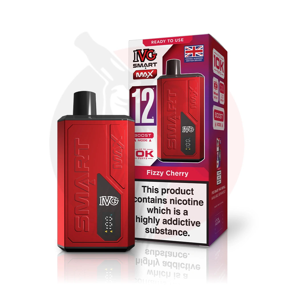 Fizzy Chery IVG Smart Max 10K Puffs Prefilled Pod Kit