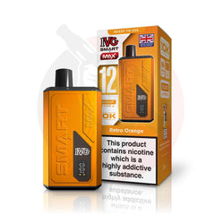 Retro Orange IVG Smart Max 10000 Puffs Prefilled Pod Vape Kit