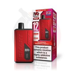 Strawberry Raspberry Cherry IVG Smart Max 10K Puffs Prefilled Pod Vape Kit