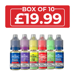 SKE CRYSTAL NIC SALTS E-LIQUIDS ( Box of 10 )