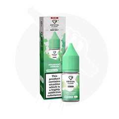 Spearmint Cooler Nic Salt E-Liquid By Crystal Clear