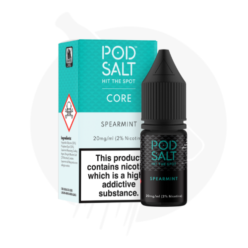 Spearmint 10ml Nic Salt E-Liquid By Core Pod Salt