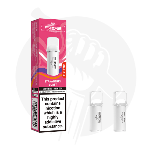 Strawberry Burst SKE Crystal 600 Pro Prefilled Pods
