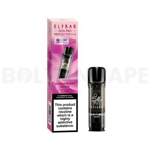 Elfbar Elfa Pro Pods Strawberry Grape Prefilled