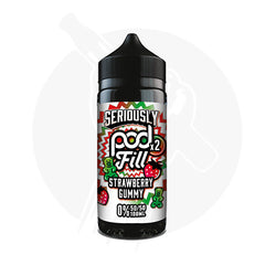 Strawberry Gummy Shortfill E-Liquid by Seriously Pod Fill x2