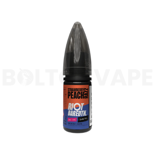 Strawberry Peach Razz 10ml Nic Salt E-liquid by Riot Bar Edtn