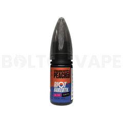 Strawberry Peach Razz 10ml Nic Salt E-liquid by Riot Bar Edtn