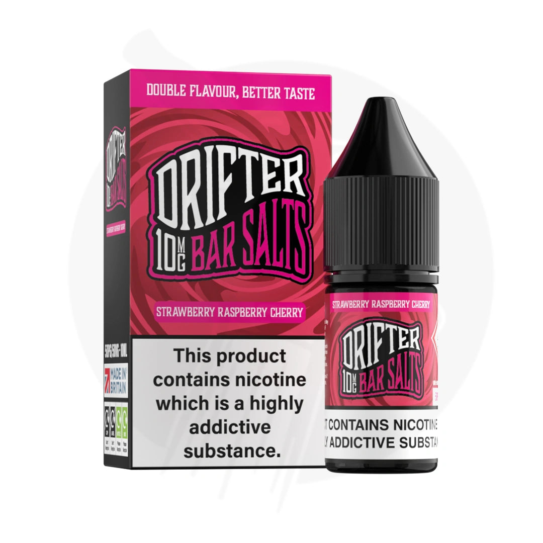 Strawberry Raspberry Cherry Nic Salt E-Liquid By Drifter