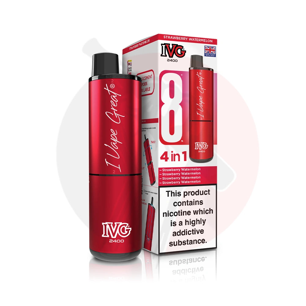 IVG 2400 4 in 1 Rechargeable Prefilled Kit