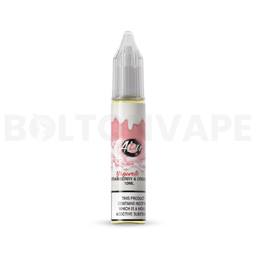 Strawberry & Cream 10ml Nic Salt E-Liquid by Aisu