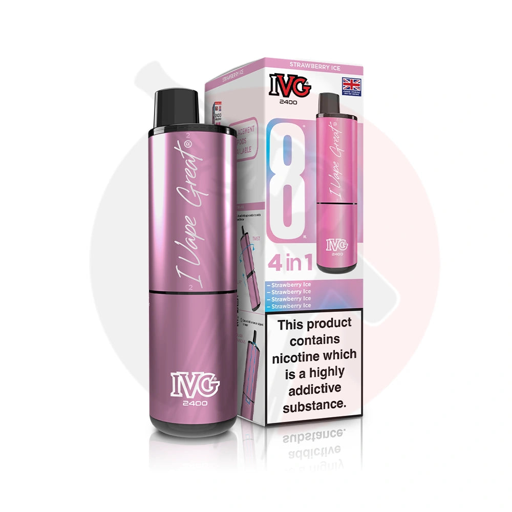 IVG 2400 4 in 1 Rechargeable Prefilled Kit