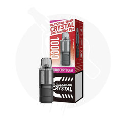 Strawberry Blast Bloody Bar Crystal 10K Refill Pack 20mg
