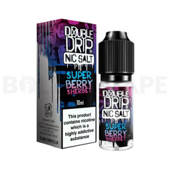 Super Berry Sherbet 10ml Nic Salt E Liquid By Double Drip