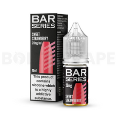 Sweet Strawberry 10ml Nic Salt E-liquid by Bar Series