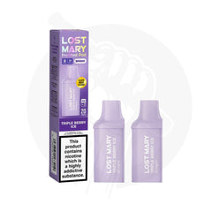 Triple Berry Ice Prefilled Pods By Lost Mary BM600