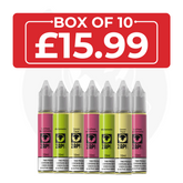 Aisu 10ml Nic Salt Vape Juice - Box of 10