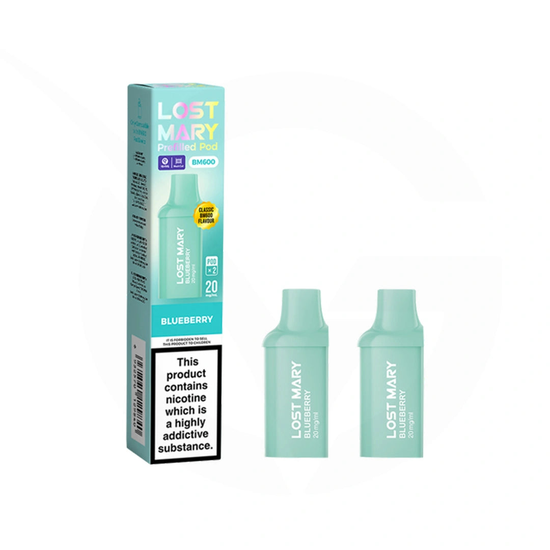 Blueberry Lost Mary BM600 Prefilled Pods