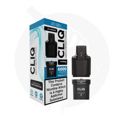 Blueberry Ice Avomi Cliq 6000 Puffs Refill Pack