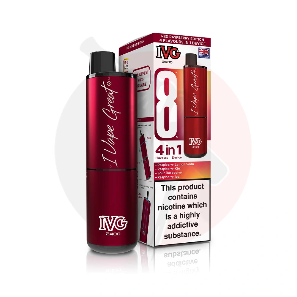 IVG 2400 4 in 1 Rechargeable Prefilled Kit