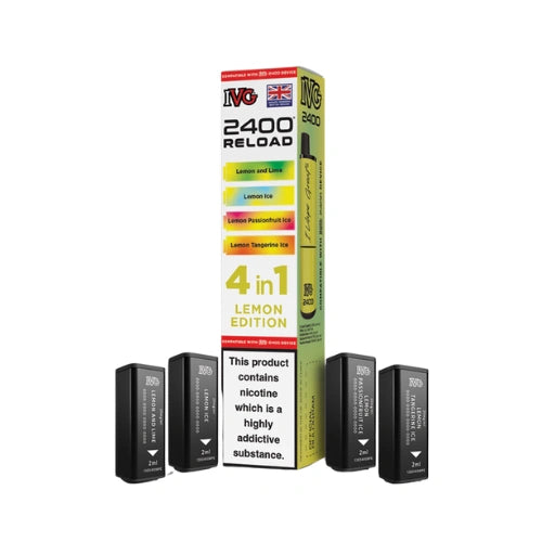 IVG 2400 4 in 1 Multi Flavour Edition Prefilled Reload Pods