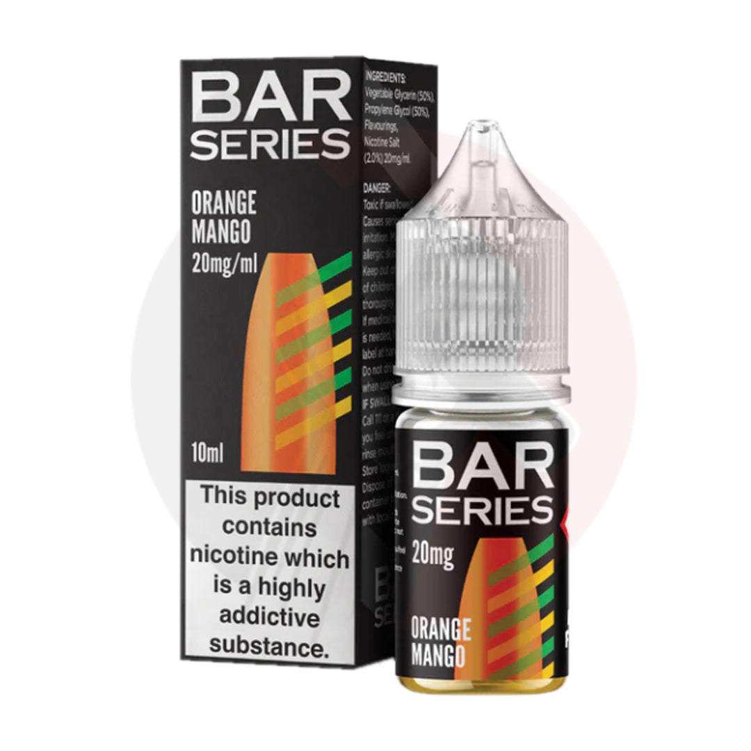 Orange Mango 10ml Nic Salt E-liquid by Bar Series