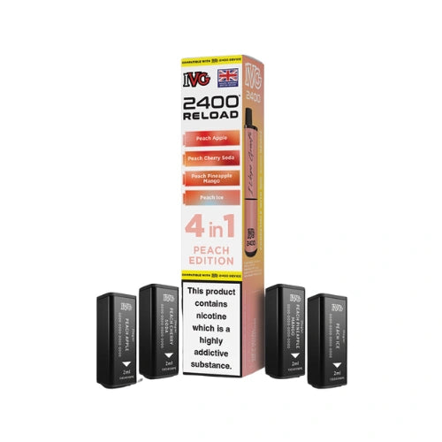 IVG 2400 4 in 1 Multi Flavour Edition Prefilled Reload Pods