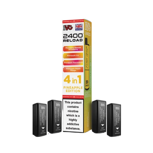 IVG 2400 4 in 1 Multi Flavour Edition Prefilled Reload Pods
