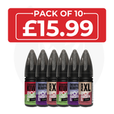 Riot Squad Bar Edition 10ml Nic Salt Vape Juice - Box of 10